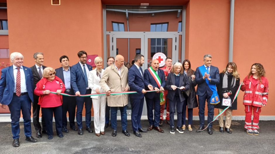 Borgomanero, inaugurato l’ampliamento della sede della Croce Rossa - foto